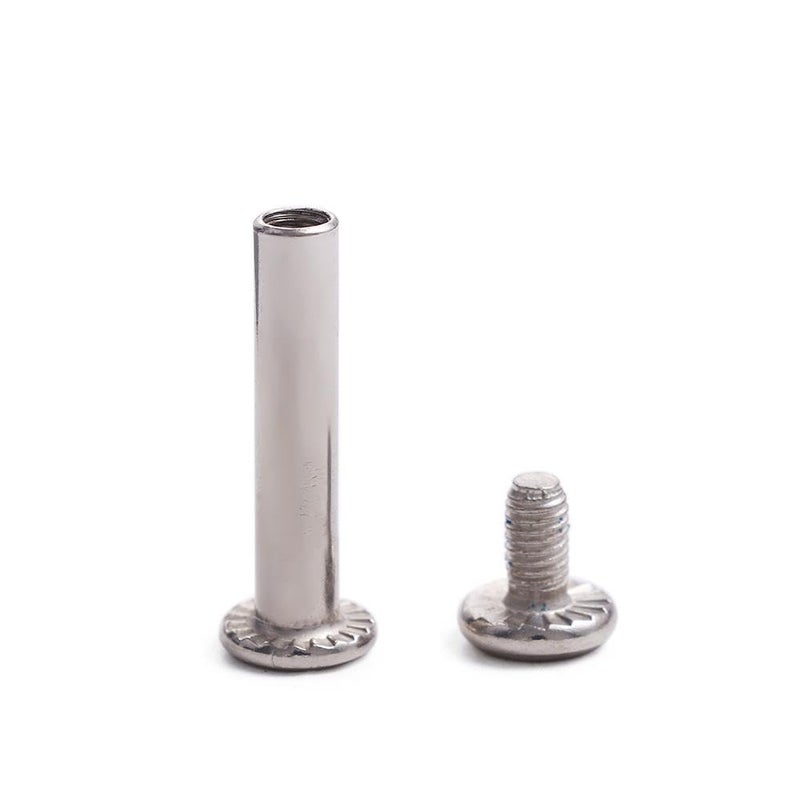Pokinge 8Pcs/Set Inline Skate Screws, Replacement 6MM Skate Shoes Wheel Axles Sturdy Skating Blades Skate Shoes Spacer Roller Skate Accessories - Image 3